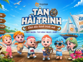 Du lịch hè EnjoHub, Tân Hải Trình, Quy Nhơn, Tuy Hòa, Teambuilding, Ra Khơi, Gala Dinner, Đêm Hoa Tiêu, văn hóa doanh nghiệp, du lịch hè, EnjoHub